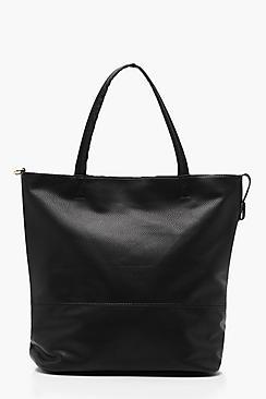Boohoo Base Detail Shopper Day Bag