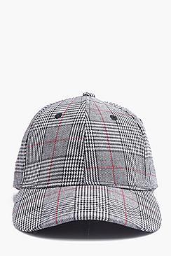 Boohoo Check Cap