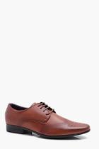 Boohoo Punched Brogue Detail Smart Shoes