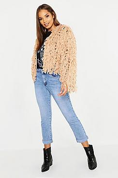 Boohoo High Rise Boyfriend Jean