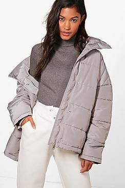 Boohoo Oversized Padded Jacket