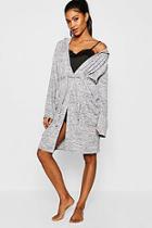 Boohoo Knit Supersoft Lounge Gown