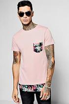 Boohoo Skater Length T-shirt With Tropical Print