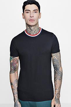 Boohoo Sports Rib Man T-shirt