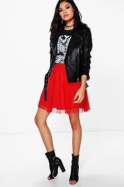 Boohoo Alicia Tulle Skirt