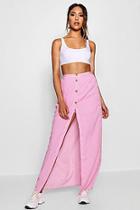 Boohoo Maxi Length Skirt Style Shorts