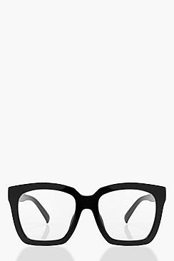 Boohoo Julia Thick Frame Sunglasses