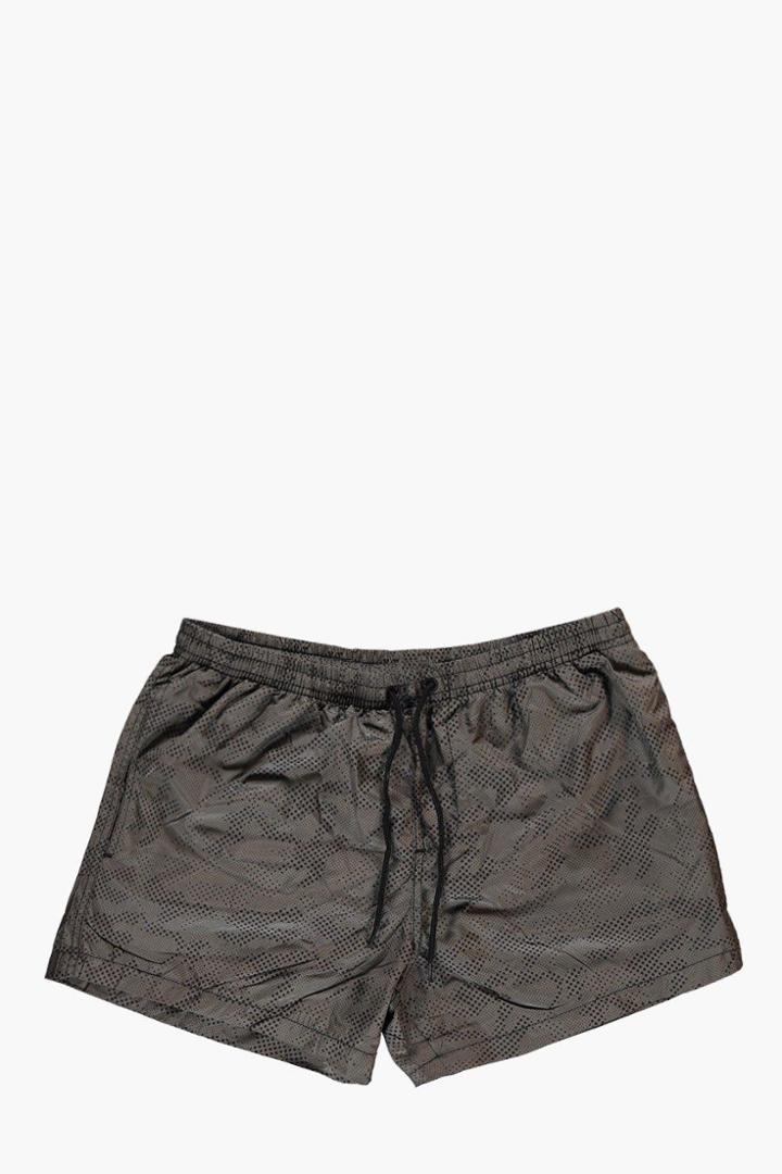 Boohoo Short Length Camo Swim Short Camo