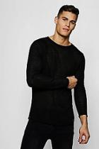 Boohoo Lightweight Drop Shoulder Sweater