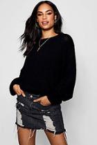 Boohoo Slouchy Balloon Sleeve Jumper