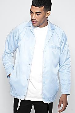Boohoo Sateen Coach Jacket