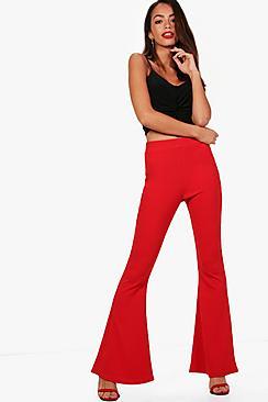 Boohoo Amara Wide Leg Skinny Flares