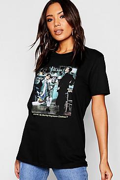 Boohoo Friends Licensed Slogan Tee