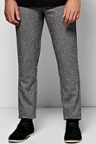 Boohoo Skinny Fit Tweed Trousers