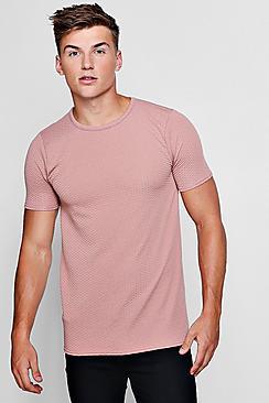 Boohoo Regular Waffle Tee