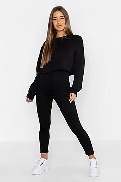 Boohoo Petite Basic Jersey Legging