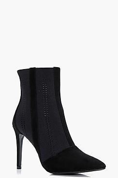 Boohoo Gaynor Pointed Toe Shoe Boot