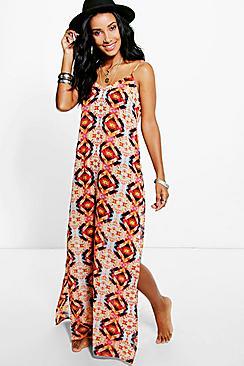 Boohoo Maddison Kaleidescope Maxi Dress