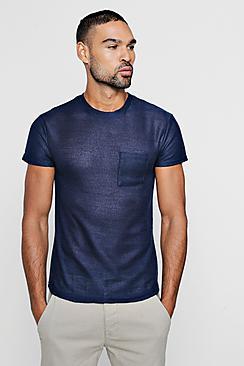 Boohoo Pocket Detail Knitted Tee