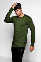 Boohoo Long Sleeve Skinny Fit Man T-shirt