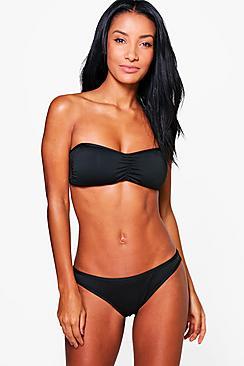 Boohoo Barbados Bandeau Bikini Set