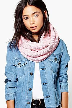Boohoo Taylor Fishermans Knit Oversize Snood