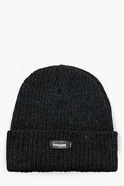 Boohoo Thinsulate Rib Knit Beanie