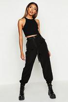 Boohoo Cargo Belted Trousers