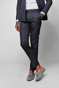 Boohoo Crepe Skinny Fit Suit Trouser