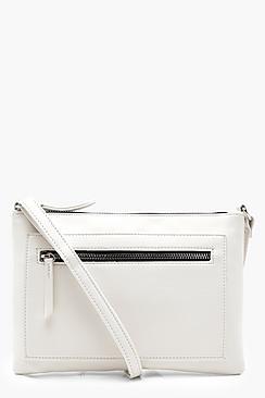 Boohoo Zip Pocket Cross Body Bag