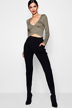 Boohoo Nell Pleat Front Trouser