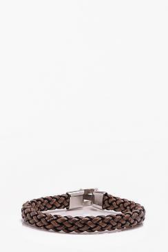 Boohoo Woven Plait Bracelet