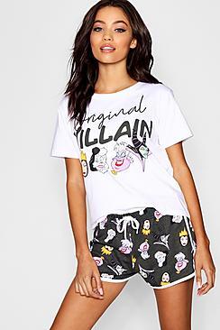 Boohoo Disney Villains Short Set