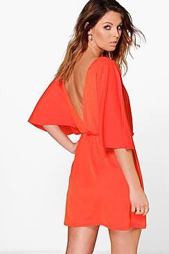 Boohoo Soph Strappy Back Shift Dress