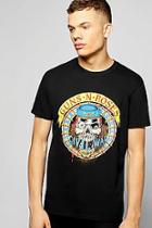 Boohoo Guns N Roses T Shirt