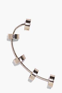 Boohoo Lucy Minimalist Full Ear Cuff