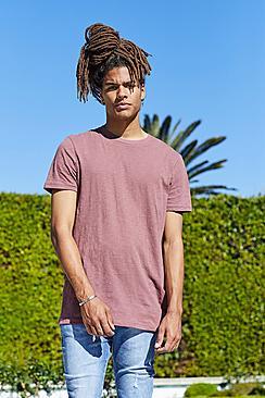 Boohoo Fm Longline Textured T-shirt With Side Zips