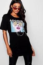Boohoo Embellished Adoring Print T-shirt