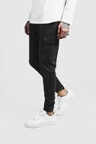 Boohoo Skinny Fit Twill Trouser With Cargo Pocket