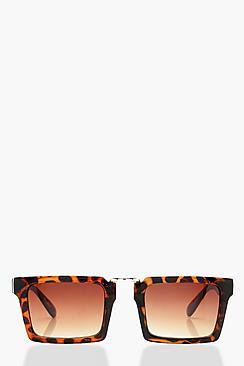 Boohoo Tortoiseshell Retro Fashion Glasses