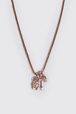 Boohoo 3 Pendant Necklace