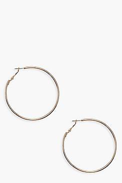 Boohoo 6cm Hoop Earrings