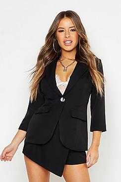 Boohoo Petite Single Breasted Blazer