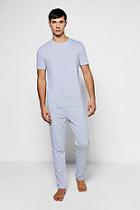 Boohoo T-shirt & Lounge Pants Jersey Pyjama Set