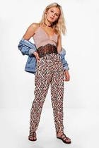 Boohoo Kerry Printed Trouser