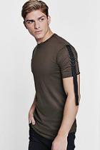 Boohoo Drop Shoulder T-shirt With Taping