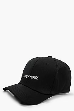 Boohoo Emily Out Of Office Baseball Cap
