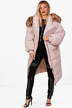 Boohoo Jo Boutique Longline Padded Parka