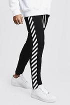 Boohoo Side Stripe Tricot Joggers