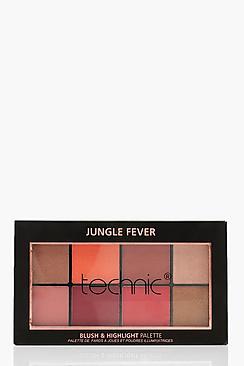 Boohoo Technic Blush & Highlight Palette-jungle